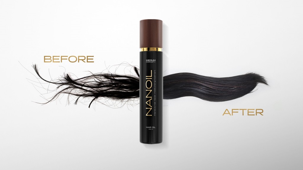 den beste naturlig hårolje Nanoil