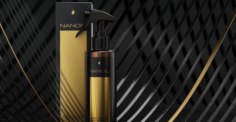 nanoil hårspray for fyldigere hår