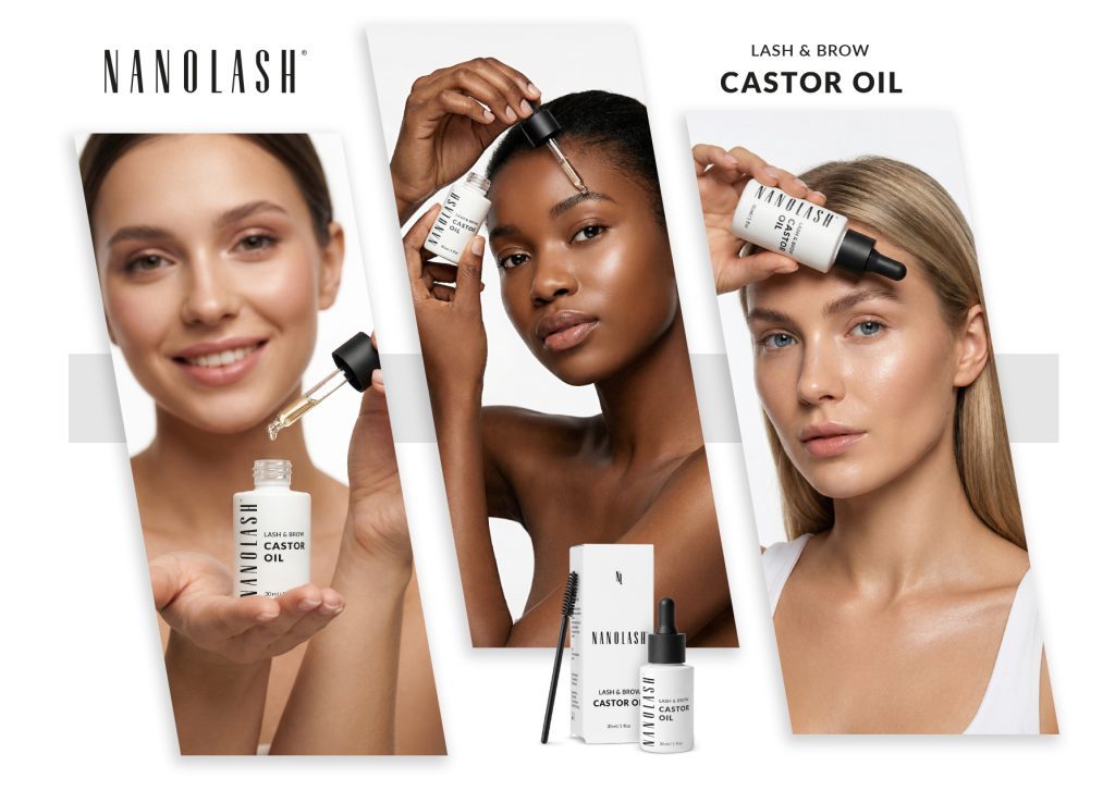 castor olje nanolash
